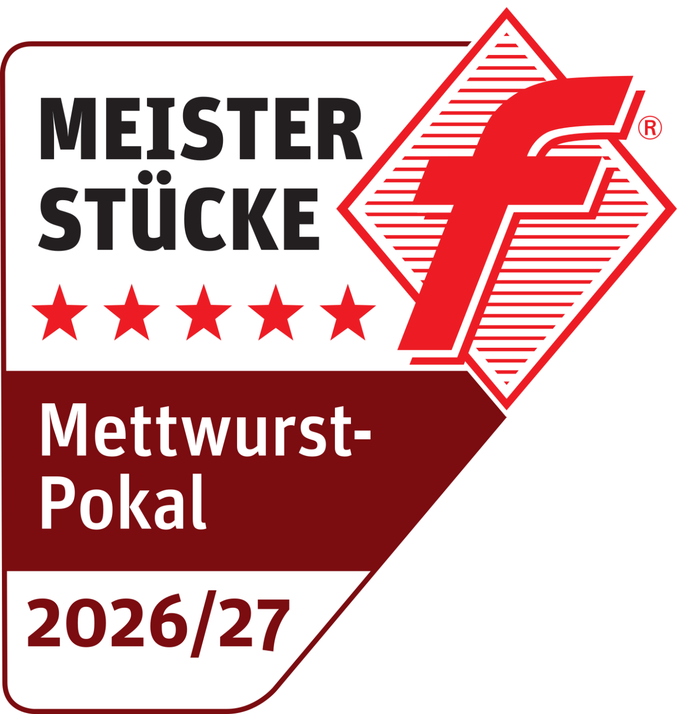 Siegel Meisterstücke Mettwurst-Pokal